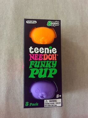 Needoh Needoh Teenie Funky Pup Dogs
Stress Fidget Toy Squeeze TikTok fav